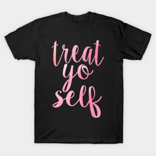 Pink Treat Yo Self T-Shirt